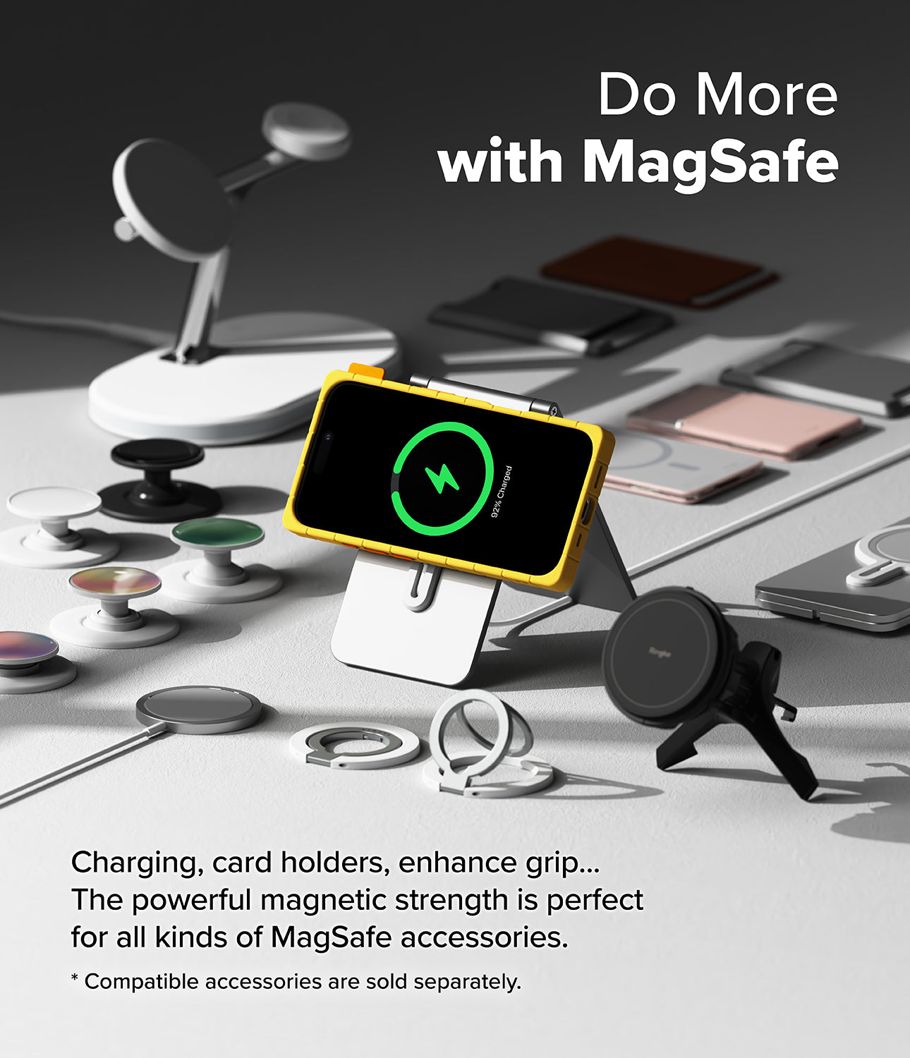 Ringke Bitmap Silicone Magnetic Case for Apple iPhone 16