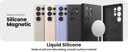Ringke Silicone Magnetic Case for Samsung Galaxy S24 Ultra