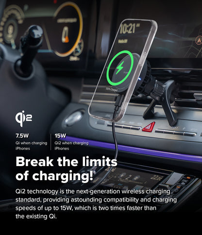 Ringke Qi2 Peltier Magnetic Car Charger Mount