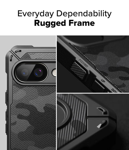 Ringke Rugged Gear Case for Pixel 9a | Military-Grade Shockproof with Belt Clip Support