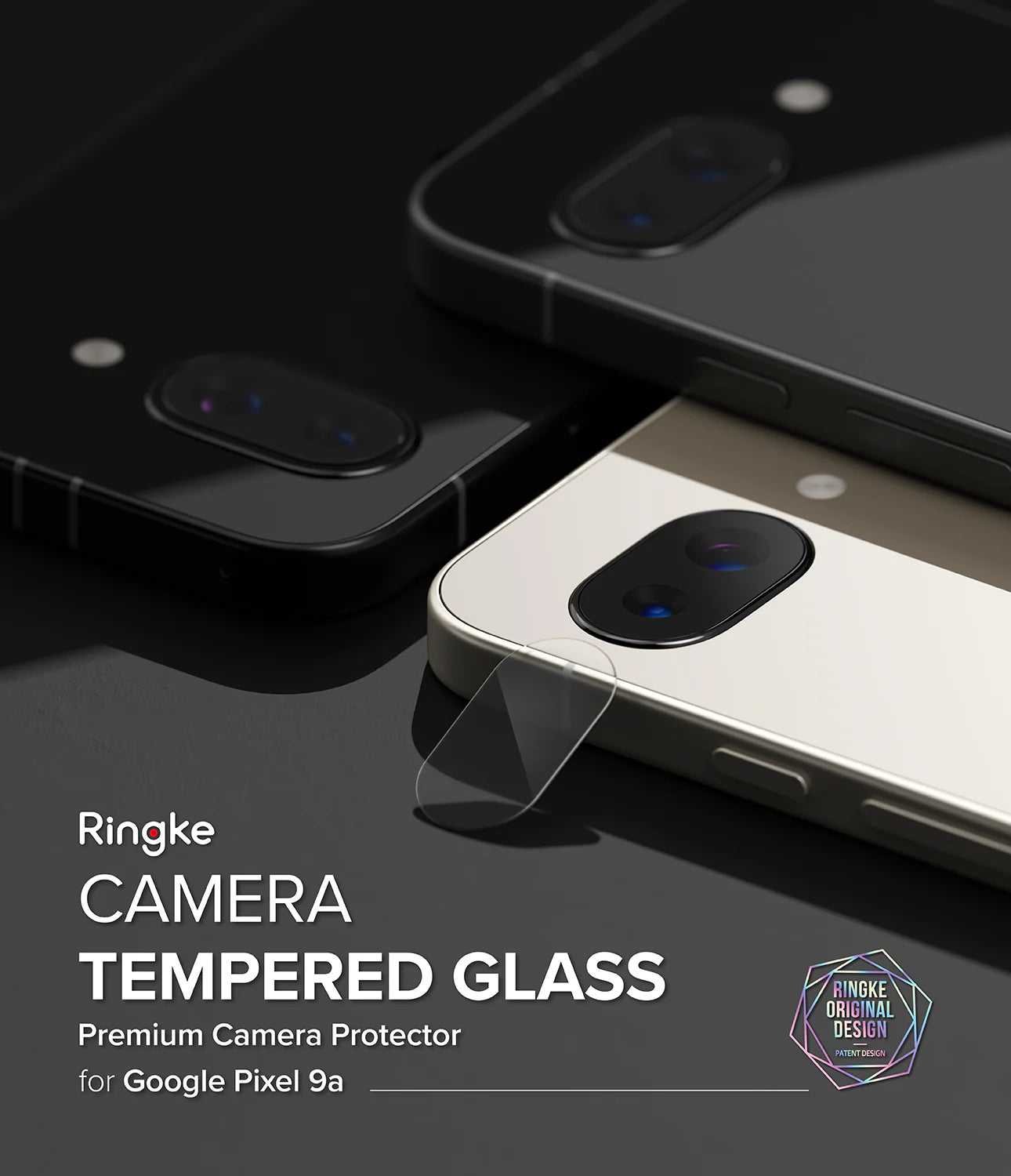 Ringke Camera Tempered Glass for Google Pixel 9a