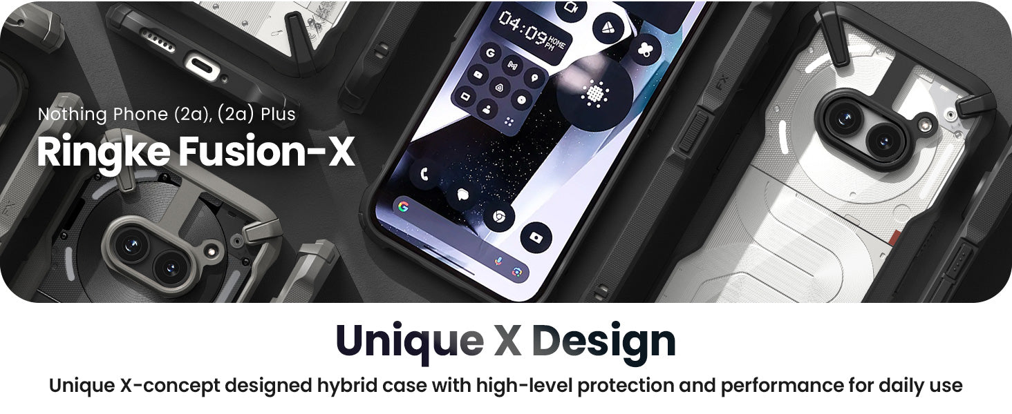 Ringke Fusion X Case for Nothing Phone (2a) / Nothing Phone (2a) Plus