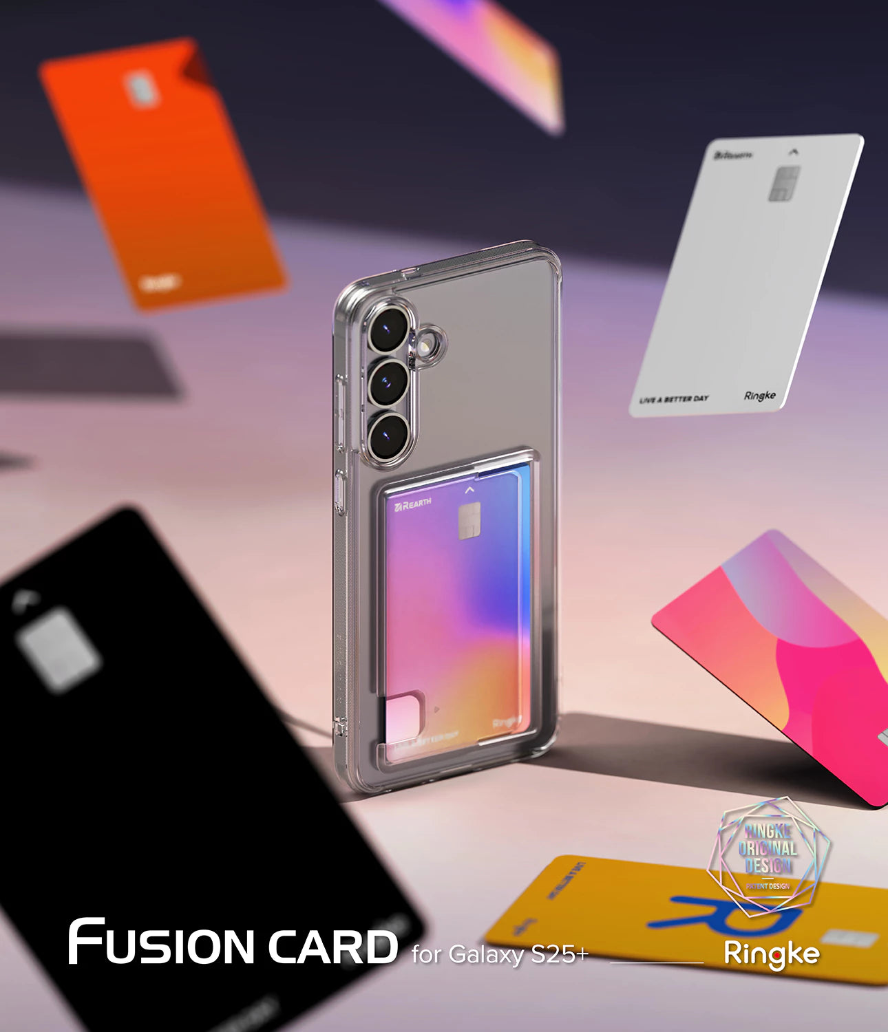 Ringke Fusion Card Case for Samsung Galaxy S25 Plus