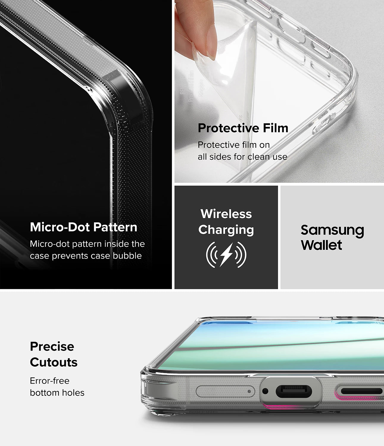 Ringke Fusion Card Case for Samsung Galaxy S25 Plus