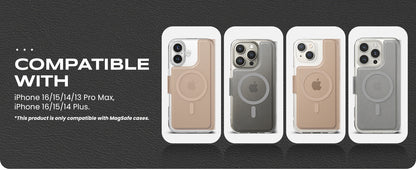 Ringke iPhone Pro Max iPhone Plus MagSafe Wallet Cover | 2in1 Magnetic Flip Cover With Card Slot