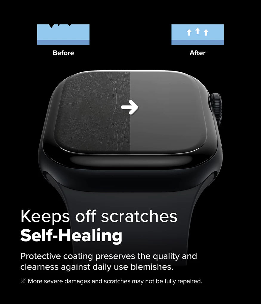 Ringke Dual Easy Film Screen Protector for Apple Watch 10 46mm