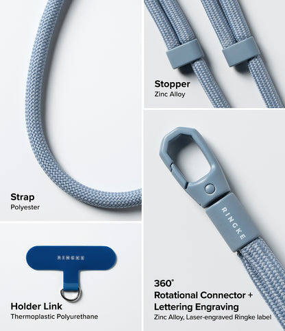 Ringke Holder Link & Flow Shoulder Strap Y-Type for Smartphone Cases