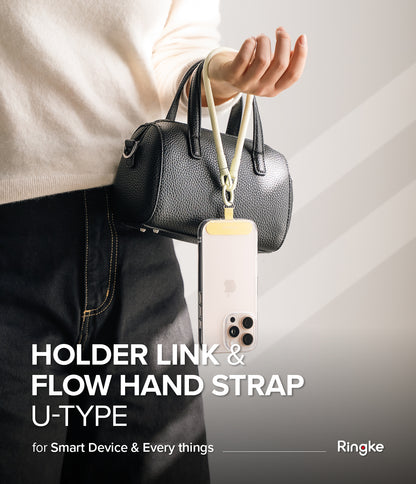 Ringke Holder Link & Flow Hand Strap U-Type for Smartphone Cases