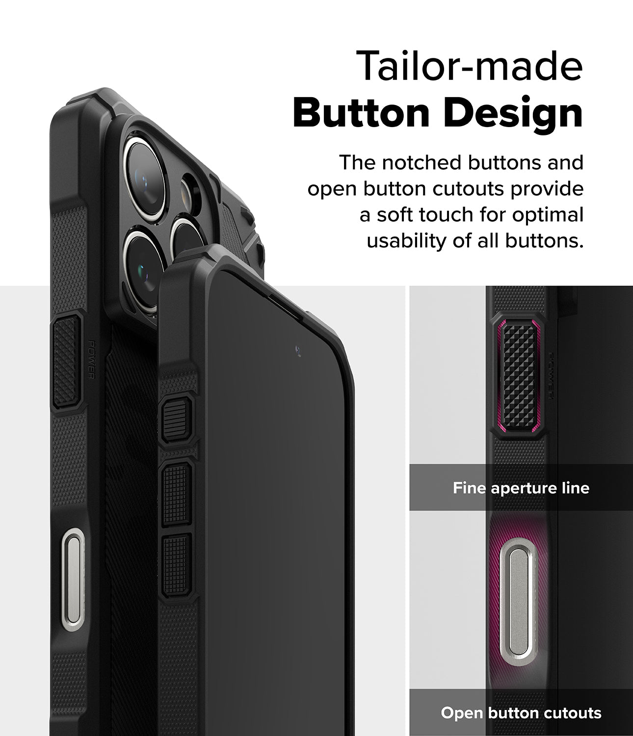 Ringke Rugged Gear Magnetic Case for Apple iPhone 16 Pro Max