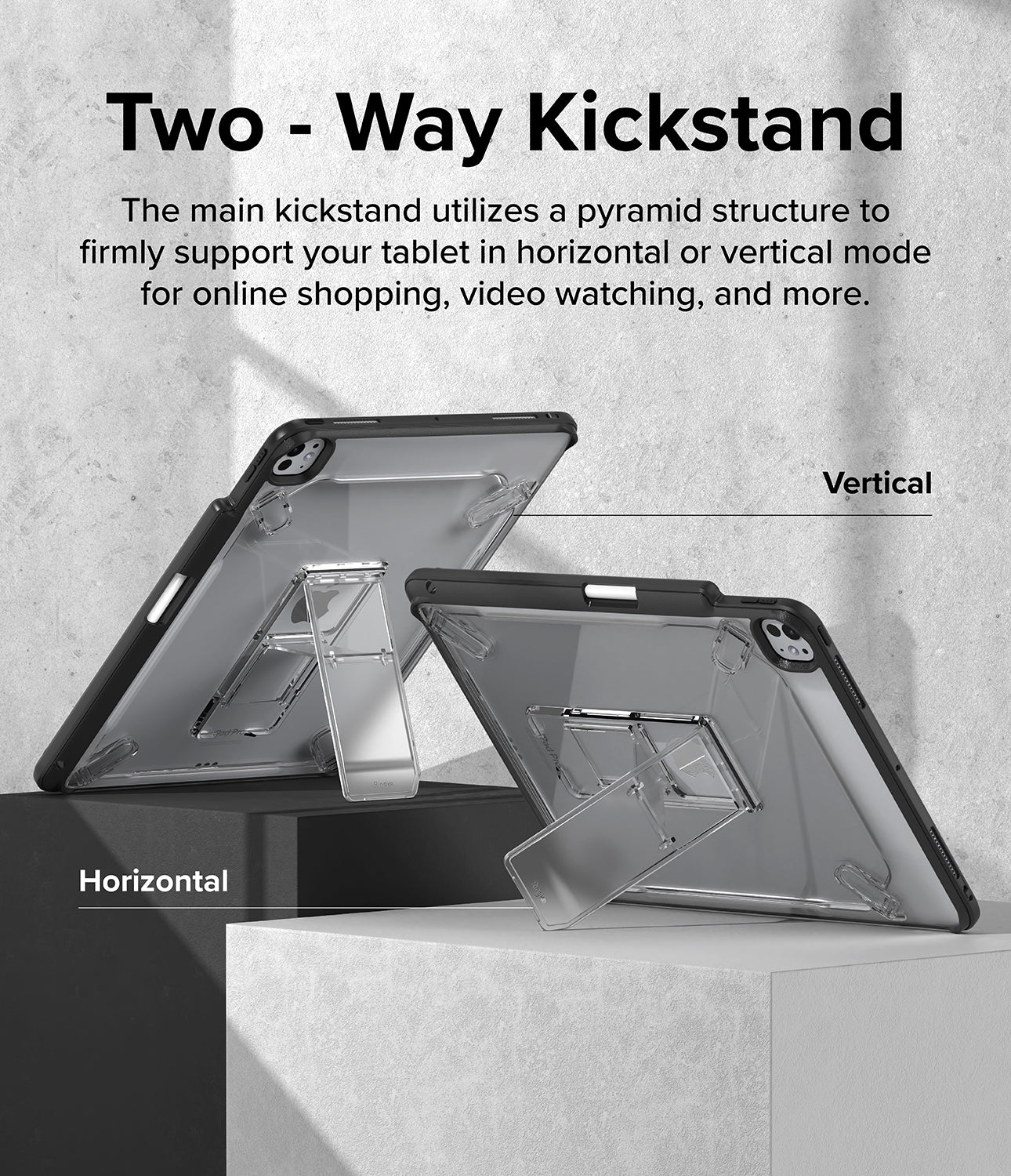 Ringke Fusion Sketch Stand Case for Apple iPad Pro 13 inch M4