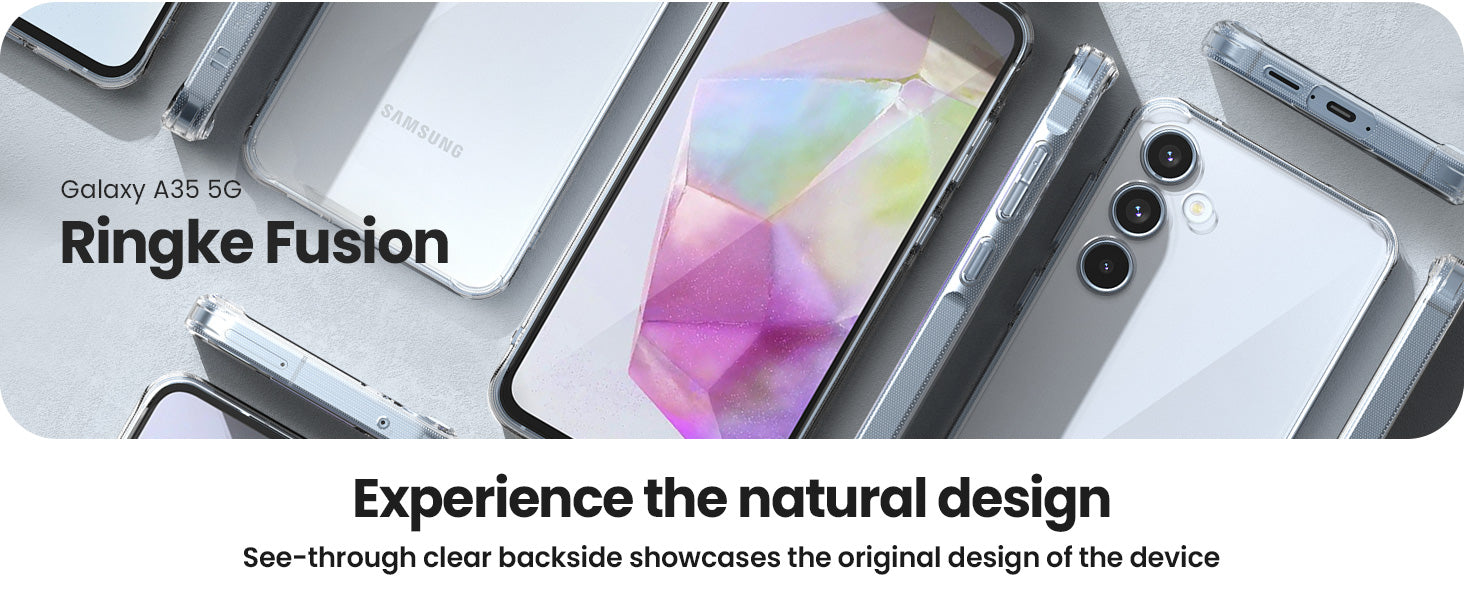 Ringke Fusion Card Case for Samsung Galaxy A35