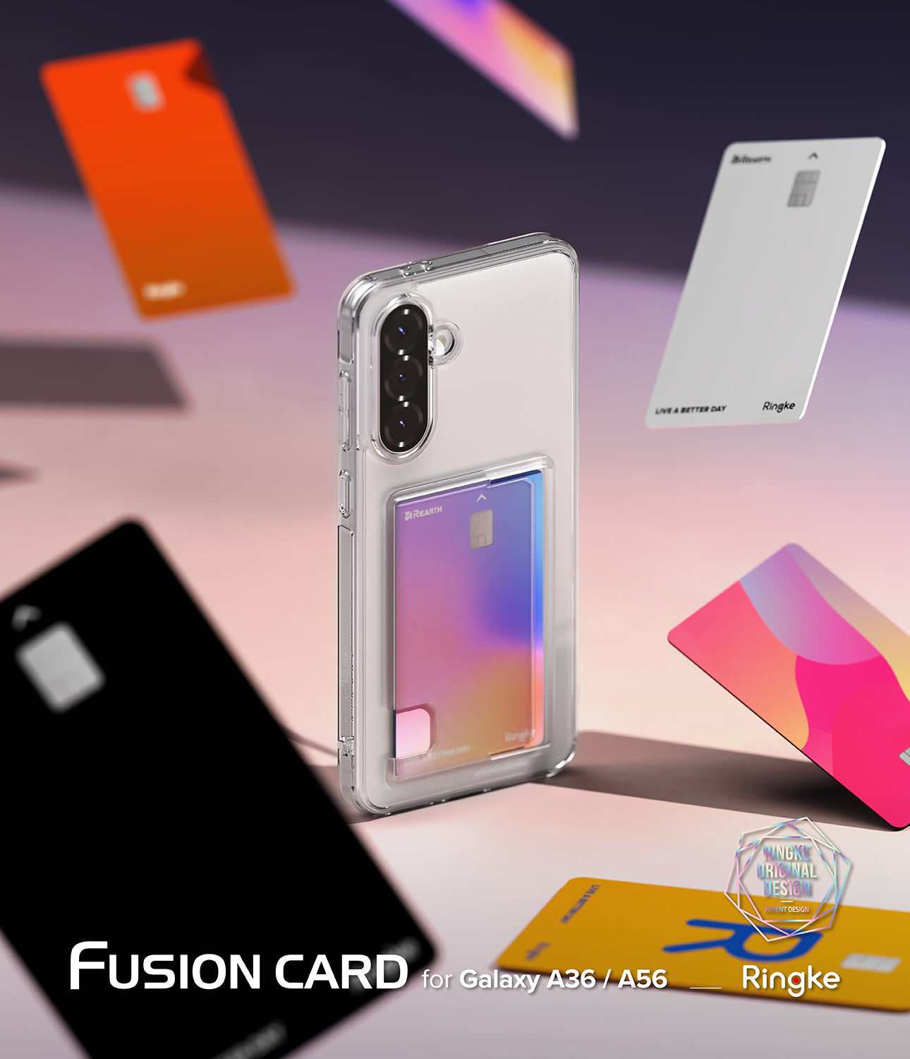 Ringke Fusion Card Case for Samsung Galaxy A36 / A56