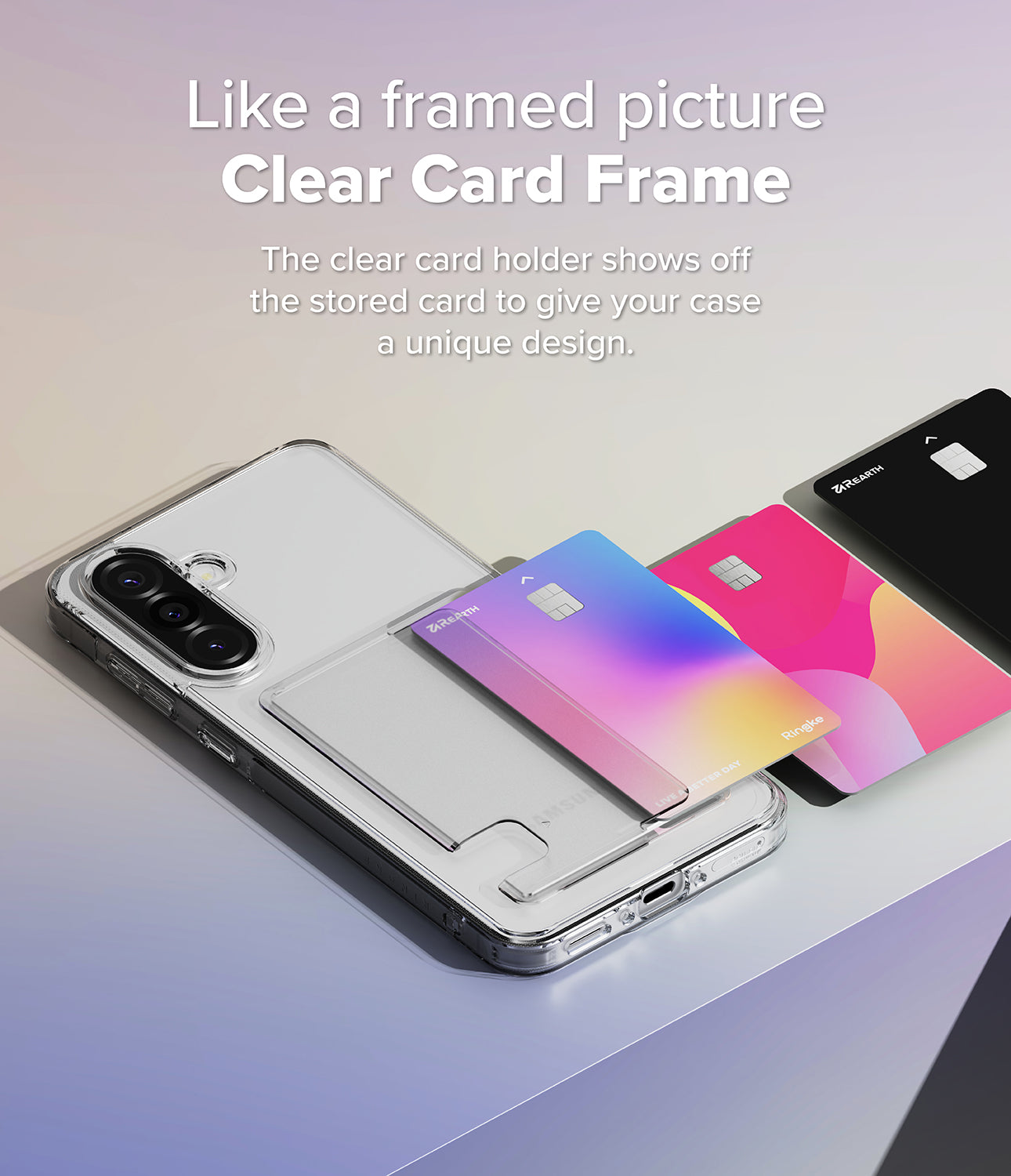 Ringke Fusion Card Case for Samsung Galaxy A36 / A56