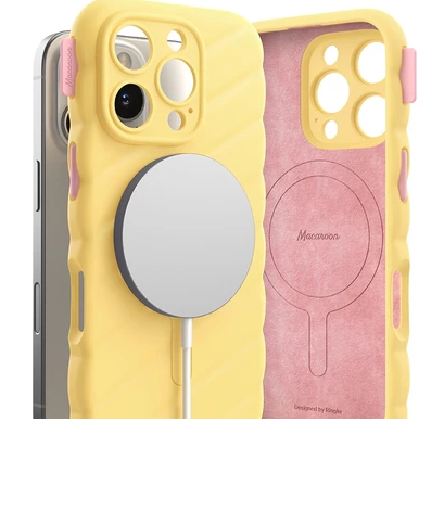 Ringke Macaron Silicone Magnetic Case for Apple iPhone 16 Pro