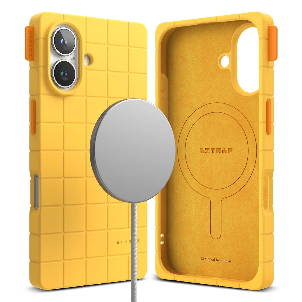 Ringke Bitmap Silicone Magnetic Case for Apple iPhone 16